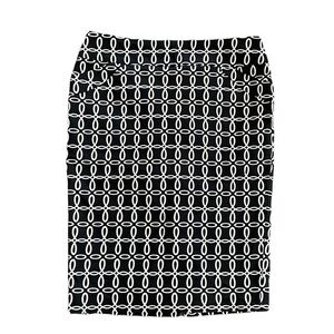 Charter Club Back and White‎ Pencil Skirt